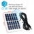 1.2w 6v painel solar 5521 dc porta portátil policristalino silício placa carre - comprar online