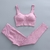 Imagem do Roupas esportivas femininas sem costura Conjuntos de ioga para treino Sutiã esp