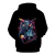 Bandeira animal leão das mulheres dos homens crianças hoodies impressão 3d mo na internet