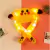 Pokemon Cartoon Glowing Hat para crianças, Pikachu, orelhas de coelho, animal b na internet