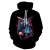Bandeira animal leão das mulheres dos homens crianças hoodies impressão 3d mo - Livreur_Drop