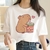 camiseta estanpa Capivara: - Livreur_Drop