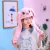Pokemon Cartoon Glowing Hat para crianças, Pikachu, orelhas de coelho, animal b