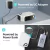 Cerreat NOVA A2000 Mini Projetor Portátil Home Cinema Teatro Portátil 3D LED P - loja online