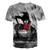 Imagem do Camisetas engraçadas de anime japonês para homens e mulheres, o pescoço, mang