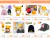 Pokemon Cartoon Glowing Hat para crianças, Pikachu, orelhas de coelho, animal b na internet