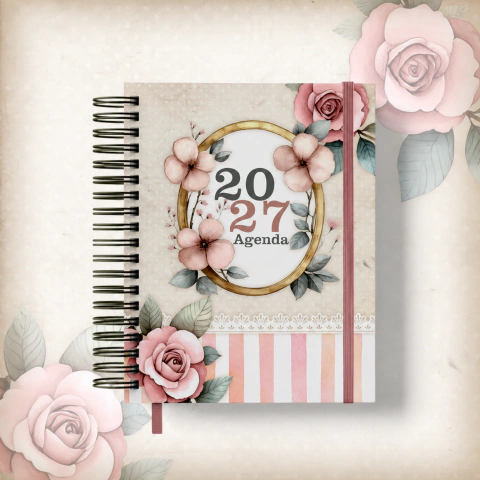 AGENDA DV 05 - FLORAL FOFA