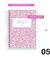 AGENDA FLORAL: - FL 04 - loja online