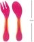 Kit Talher com Estojo Rosa - Buba - Segattini Baby