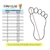 Kit 3 Pares Meia Tam 00 a 15 Rosa Nuvem - Pimpolho - loja online