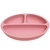 Pratinho em Silicone com Ventosa e Divisória Rosa - Buba - comprar online