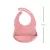 Babador Pega Migalhas em Silicone Rosa - Buba na internet