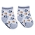 Kit 3 Pares Meia Tam 00 a 15 Azul Leao Marinho - Pimpolho - Segattini Baby