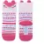 Kit Meia Lúdica Tam 16-20 Corujinha/Passarinho Rosa - Pimpolho na internet