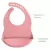 Babador Pega Migalhas em Silicone Rosa - Buba - comprar online