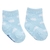 Kit 3 Pares Meia Tam 00 a 15 Azul Nuvem - Pimpolho - comprar online