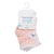 Kit 3 Pares Meia Tam 00 a 15 Rosa Nuvem - Pimpolho