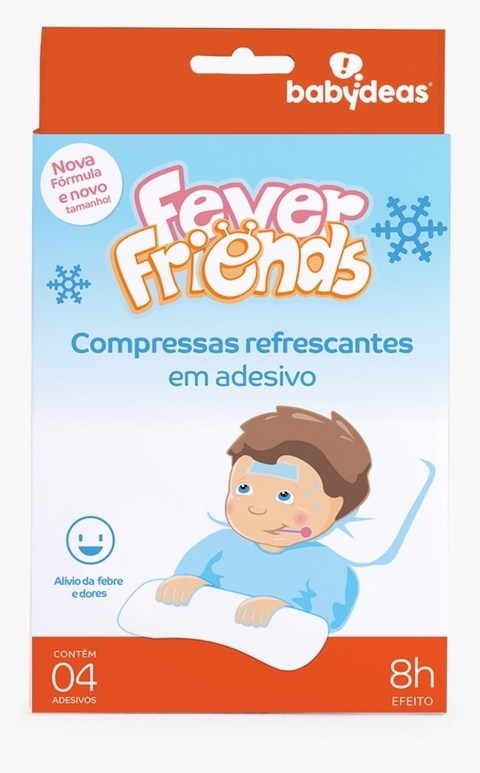 Compressa Refrescante - Alívio da Febre Fever Friends