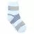 Kit 3 Pares Meia Tam 31 a 34 Azul Geomatrico - Pimpolho - comprar online