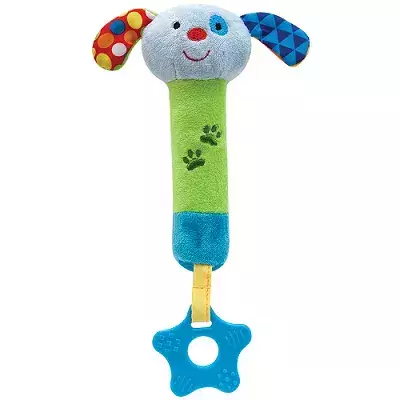 Buzininha com Mordedor Happy Zoo Cachorro - Buba