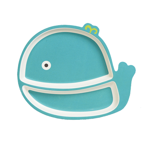 Prato Baleia com Divisórias - Ecológico Bambu Giro Baby