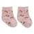 Kit 3 Pares Meia Tam 00 a 15 Rosa Coração - Pimpolho - comprar online