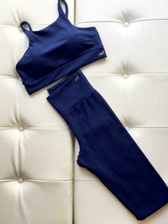 Conjunto Fitness TATI - AZUL MARINHO - comprar online