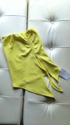 Tomara que caia assimétrico - amarelo - comprar online