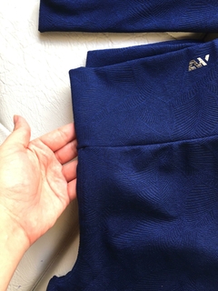 Conjunto Fitness TATI - AZUL MARINHO na internet