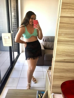 Saída de praia - saia