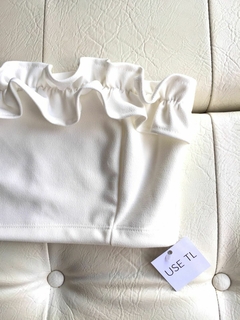 Cropped tomara que caia - BRANCO na internet