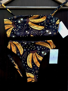 Biquini Hot Pant - bananas