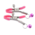 Kit Plug Anal Pompom, Tiara De Orelha Coelhinha, Grampos Para Mamilos E Laço Sexy Import na internet