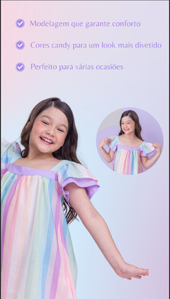 Vestido Encanto na internet