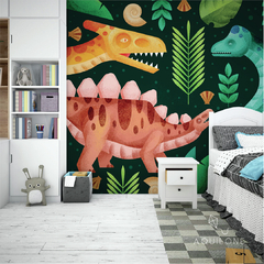 MI003 - Mural Infantil Dinosaurios