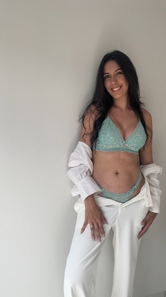 Conjunto Verde Sereno na internet