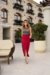 Saia Maxi Alfaiataria Cherry - DonnaWest