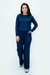 Calça Comfy Moletinho Azul Marinho