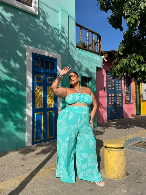 Conjunto pantalona/ verde