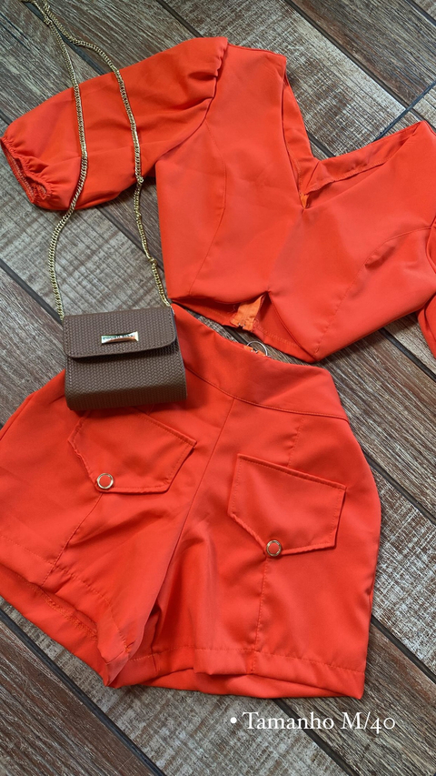 Conjunto Duda laranja / M