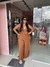 Conjunto Milena marrom/ plus