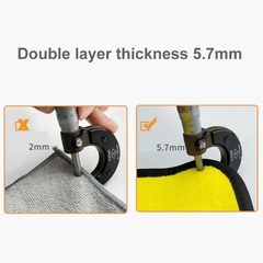 3/5/10 peças de toalha de limpeza de carro em microfibra extra macia para lavagem de carro. - comprar online