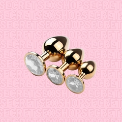 PLUG ANAL DOURADO P - comprar online