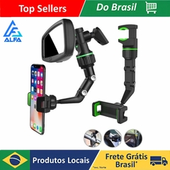 suporte multifuncional carro espelho retroviseira e mesa universal