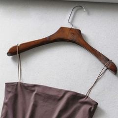 topo de colheita sexy algodão elástico camis sem mangas curto