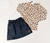 FALDA MORENA Bengalina Foil Negra - comprar online