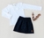 REMERA LAURA Cuello Broderi - comprar online