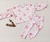 CALZA DARIA Térmico Soft Flores Rosas - comprar online