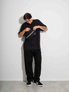 SHOULDER BAG PLANO C REFLECTIVE PRETO na internet