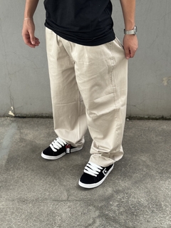 CALÇA BAGGY BEGE